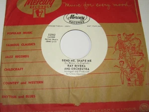 Ray Rivera And Orchestra ‎– Bend Me, Shape Me / Love Is Blue 45 Mercury PROMO - Bild 1 von 4
