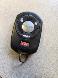 05-07 Corvette C6 Keyless Entry Remote Fob #1 GM 10372541 2005 2006 2007 USED - Picture 1 of 2