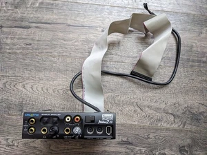 Creative Labs Sound Blaster Audigy 2 panel przedni SB0250 z kablami - Zdjęcie 1 z 5