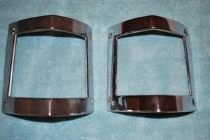 1951 Mercury park light bezels (pair) - Bild 1 von 6