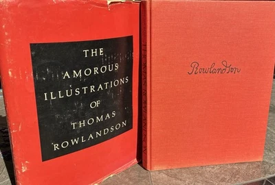 1969 vintage EROTICA Art The Amorous Illustrations of Thomas Rowlandson 1st Ed Foto 1 de 3