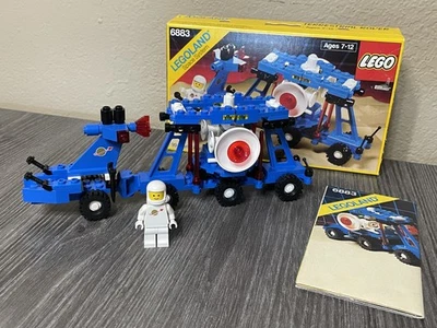 LEGO Classic Space 6883 Terrestrial Rover Set (1987) Complete w/Instructions - Image 1 of 4