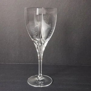 Mikasa Panache Platinum Blown Glass Square Wine Glass & Stem 9 oz Discontinued - Picture 1 of 9