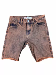 Levi's Damen 511 Slim Distressed Cut-Off Jeans Kurzgröße 14 REG Taille 27 - Bild 1 von 4