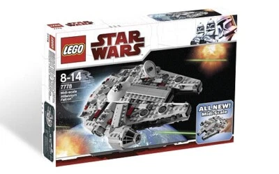 [Use code TOYSYAY] LEGO 7778 STAR WARS Midi-scale Millennium Falcon NEW - image 1 of 2