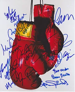 TARVER SPINKS NORRIS 12 Boxing Champs Autograph Signed 8x10 Picture Photo PSA - Picture 1 of 2