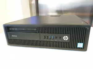 HP EliteDesk 800 G2 SFF Desktop PC i5-6500 3.6GHz 16GB RAM 256GB SSD + 1TB HDD - Picture 1 of 3