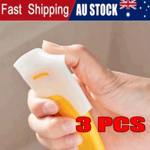 3Pc Silicone Pan Scraper Kitchen Utensil Cleaning Spatula Cooking Baking TooCE - Picture 1 of 15