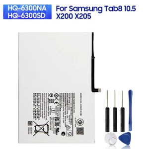 Batteria originale HQ-6300NA HQ-6300SD per Samsung Galaxy Tab8 10.5 X200 X205 - Foto 1 di 5