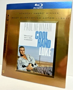 COOL HAND LUKE Academy Award Gold Foil Blu-ray Slipcover Only - Picture 1 of 2
