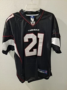 Vintage Reebok Arizona Cardinals Patrick Peterson #21 Black Stitched Jersey 48 - Picture 1 of 12