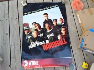 Poster film Showtime "Hardball" 2003 pubblicità film Keanu Reeves collezione decorazione - Foto 1 di 4
