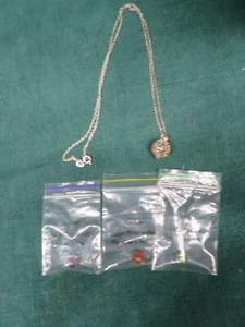 NIB Vintage Avon Sterling Silver Filigree aromatic bead necklace - Picture 1 of 7