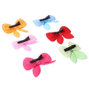 10PCS Lot Small Pet Dog Hair Bows Clips Accessories AU Hairpin 2025 HOT U9X8 - Picture 1 of 12