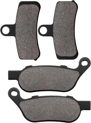 Pastillas de freno F&R para Heritage Softail Classic, Fatboy, Standard, Dyna Wide Glide Foto 1 de 4