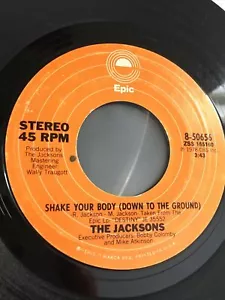 Micheal Jackson THE JACKSONS - SHAKE YOUR BODY 7" 45 EXCELLENT VTG 70s - Foto 1 di 2