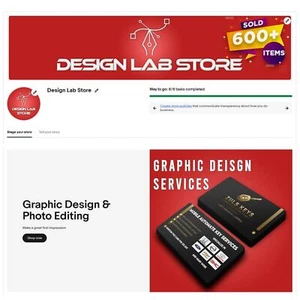 Servicios de diseño de logotipo, cubierta, pancartas de tienda eBay - Imagen 1 de 1