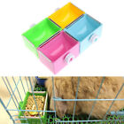 Fixed Dog Cage Water Bowl Dog Crate Hanging Bowls Rabbit Cage Bowl