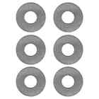6PK Magnet Source 07005 Black Ceramic Ring Magnet Rings 0.75 in. OD 0.125 Thick
