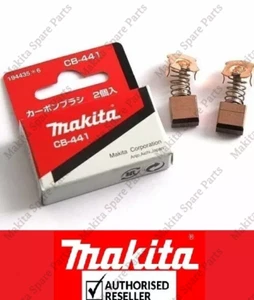 2XGENUINE MAKITA CB441/CB432 CARBON BRUSH DTW/BTW450 DSS611 DSS610 BSS611 BSS610 - Picture 1 of 5