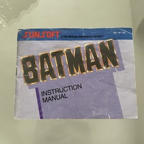 Batman -NES ***Manual Only***