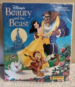 Vintage Panini Beauty and the Beast Complete Sticker Album & Stickers Rare - Picture 1 of 2