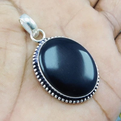 Ciondolo regalo fatto a mano in argento sterling 925 con pietra preziosa... - Immagine 1 di 4