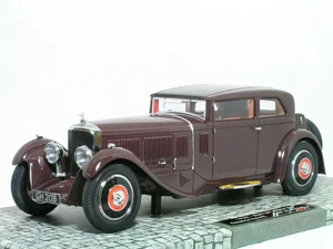 Minichamps 1/18 Bentley Speed Six Corsica Coupe Maroon Diecast Model - Picture 1 of 3