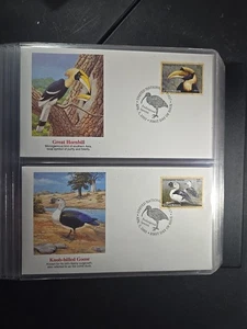 2003 2004 UN Endangered Species - Geneva - Binder of 24 FDC's - FLEETWOOD - Bild 1 von 16
