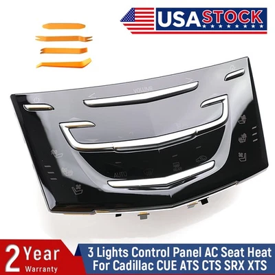 Control Panel AC Seat Heat For Cadillac ATS CTS SRX XTS ESCALADE ELR CUE System Foto 1 de 4