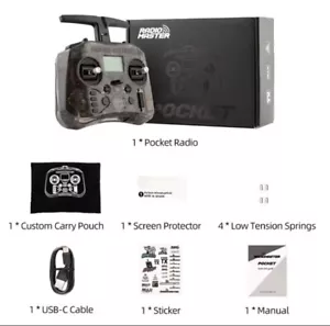 RadioMaster Pocket ELRS Radio Controller Transmitter 2.4G Charcoal - Picture 1 of 3