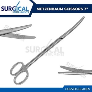 Metzenbaum Scissors 7" Curved Surgical Instruments Stainless Steel German Grade - Picture 1 of 9