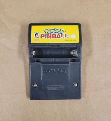Pokemon Pinball (Nintendo Game Boy Color) Tested Rumble Works, No Battery Cover  - Image 1 of 4