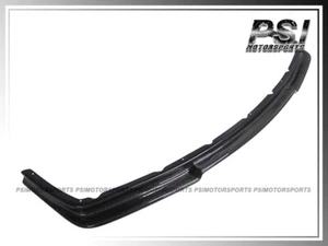 Lèvre pare-chocs avant style fibre de carbone style V pour 1992-1998 BMW E36 M3 berline coupé - Photo 1/3