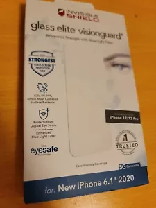 InvisibleShield Glass Elite VisionGuard+ Screen Protector iPhone 12 12 Pro 11 XR - Picture 1 of 2