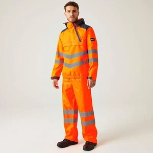 Regatta Hi-Vis Orange Herren reflektierende Overhead Bomberjacke #TRA316 - Bild 1 von 9