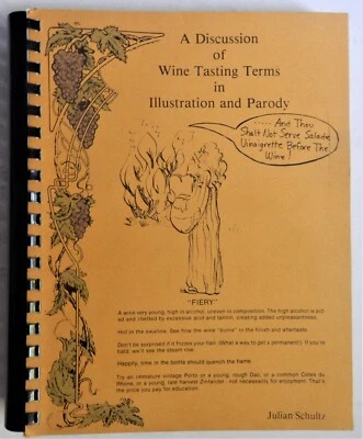 Wine Tasting Terms in Illustration and Parody bawdy risque ribald cartoons humor - Image 1 of 4