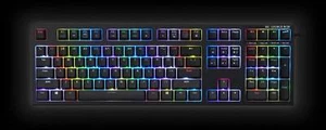 Topre REALFORCE RGB R2A-US4G-BK Contactless APC Soft Full Key Keyboard Black - Picture 1 of 7