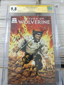 Return Of Wolverine 1 Signature Series CGC 9.8 Variant Cover E - Bild 1 von 7