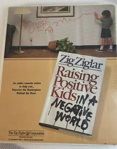 Zig Ziglar Raising Positive Kids in a Negative World  1988 Cassettes Case - Picture 1 of 5