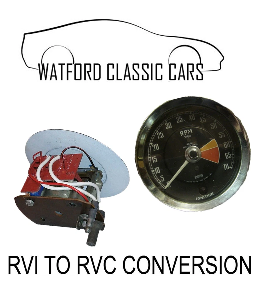Smiths RVI to RVC  Rev Counter Conversion   - Image 1 of 2