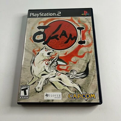 Okami - Playstation 2 (PS2, 2007 NTSC-U/C) Complete With Manual CIB VGC - image 1 of 4