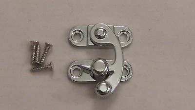 Box Clasp / Hasp Chrome Plated Spring lock - Prokraft PKR CHCC - Image 1 of 3