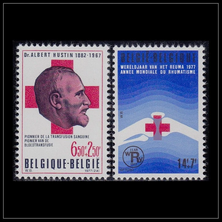 Bélgica 1977 (1840-1841) Cruz Roja Foto 1 de 1