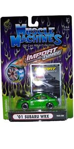 funline muscle machines 1/64 Import Tuner Series Electric Green 01 Subaru WRX...