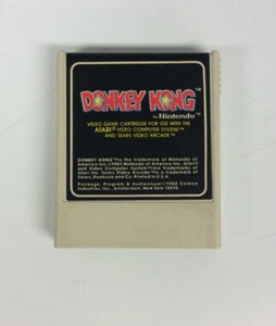 Donkey Kong (Atari 2600, 1982) Authentic Cartridge Only - Picture 1 of 3
