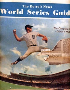 30.09.1968 Detroit News 76-seitiger World Series Guide - Bild 1 von 1
