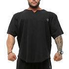 BGSM SPORTSWEAR MUSCLEWEAR  Ragtop Rag  Shirt T-Shirt Bodybuilding 3347 black