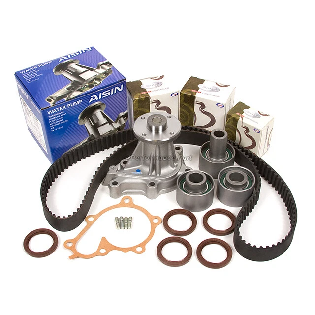 Se adapta a 90-96 Nissan 300ZX Turbo VG30DE VG30DETT Kit de correa de distribución AISIN bomba de agua Foto 1 de 4