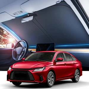 2025 Upgraded Car Windshield Sun Shade [99% Sun Protection for Ultimate Interior - Picture 1 of 9